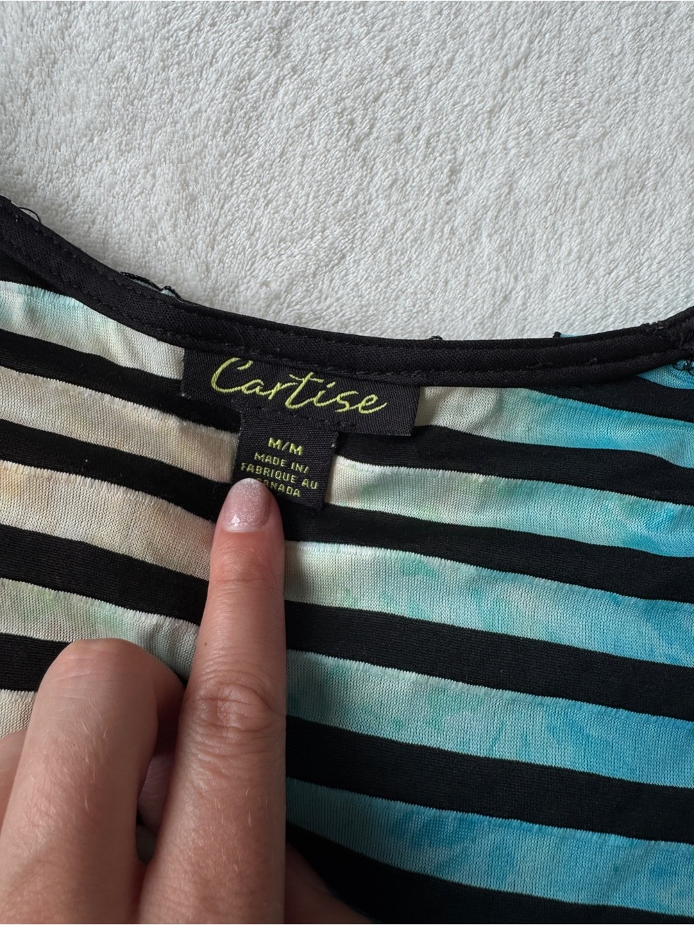 Cartise Unique Ruffle Top - Picture 4 of 4